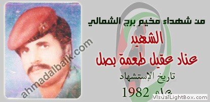 صُوَر شهداء المخيم